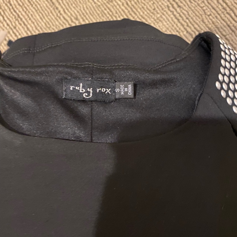 Ruby Rox Black Bodycon Mini Dress - Picture 3 of 3